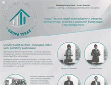 Tablet Screenshot of grupateraz.pl